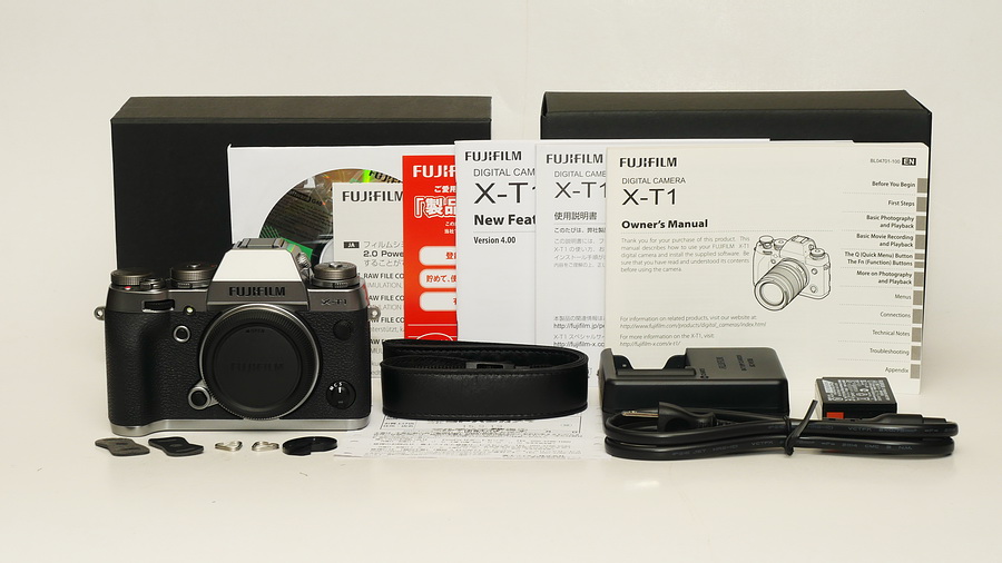 Fujifilm X-T1 Silver Edition Unbox