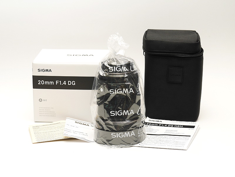 SIGMA 20mm F1.4 ART Unbox _02