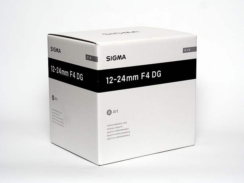 SIGMA 12-24mm F4 DG Art Unbox