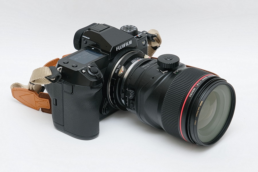 FUJIFILM GFX50S II + Fotodiox EF-GFX adapter + Canon TS-E 50mm F2.8 Macro