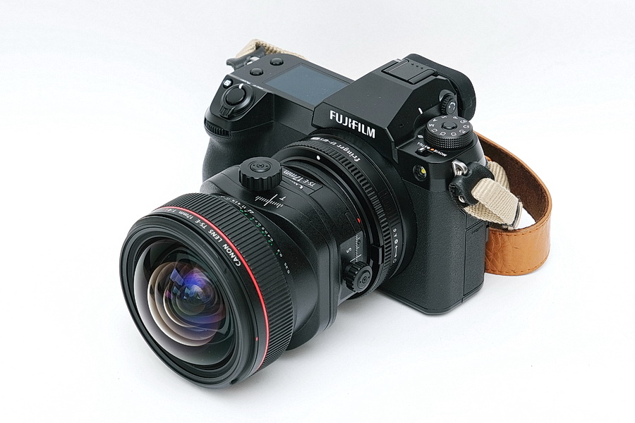  FUJIFILM GFX50S II + fringer EF-GFX adapter + Canon TS-E 17mm F4L
