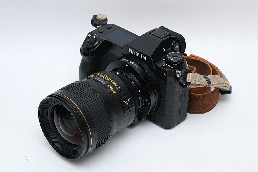 Nikon AF-S 28mm F1.4E轉接到FUJIFILM GFX50S II
