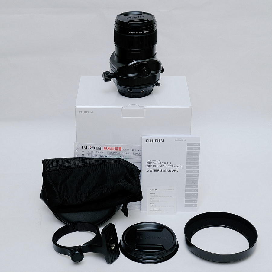 FUJIFILM GF 30mm F5.6 T/S Unbox